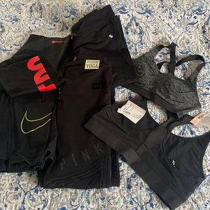 Women’s Workout Pants + 2 Sports Bra’s